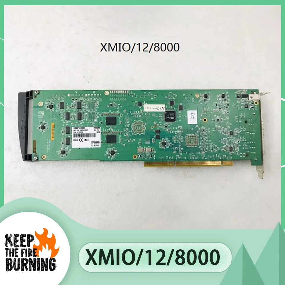Matrox 멀티 채널 HD 부직포 카드 XMIO/12/8000