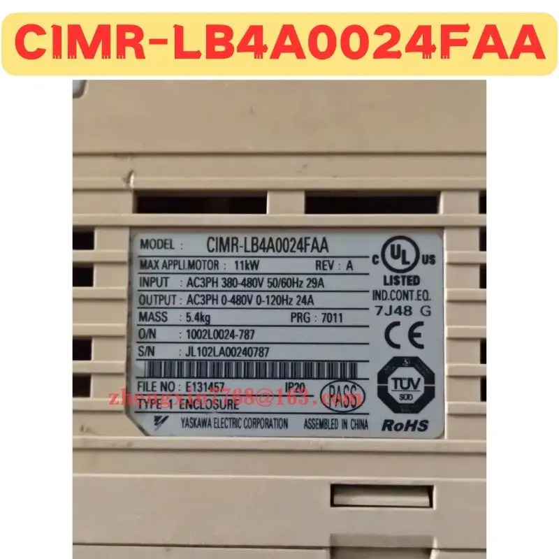 리퍼 주파수 변환기 CIMR-LB4A0024FAA CIMR LB4A0024FAA 정상 기능 완료