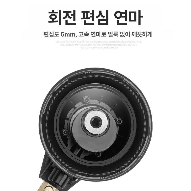 원형 에어샌딩기 미니 공구 샌더 목공 핸드 그라인딩 공압식 도구 - 상세 이미지 3