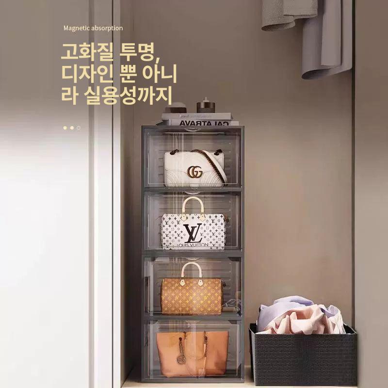 진열장 정리대 특대 명품가방 걸이 명품백보관 가방장 가방정리함 거치대 아크릴 - 상세 이미지 5