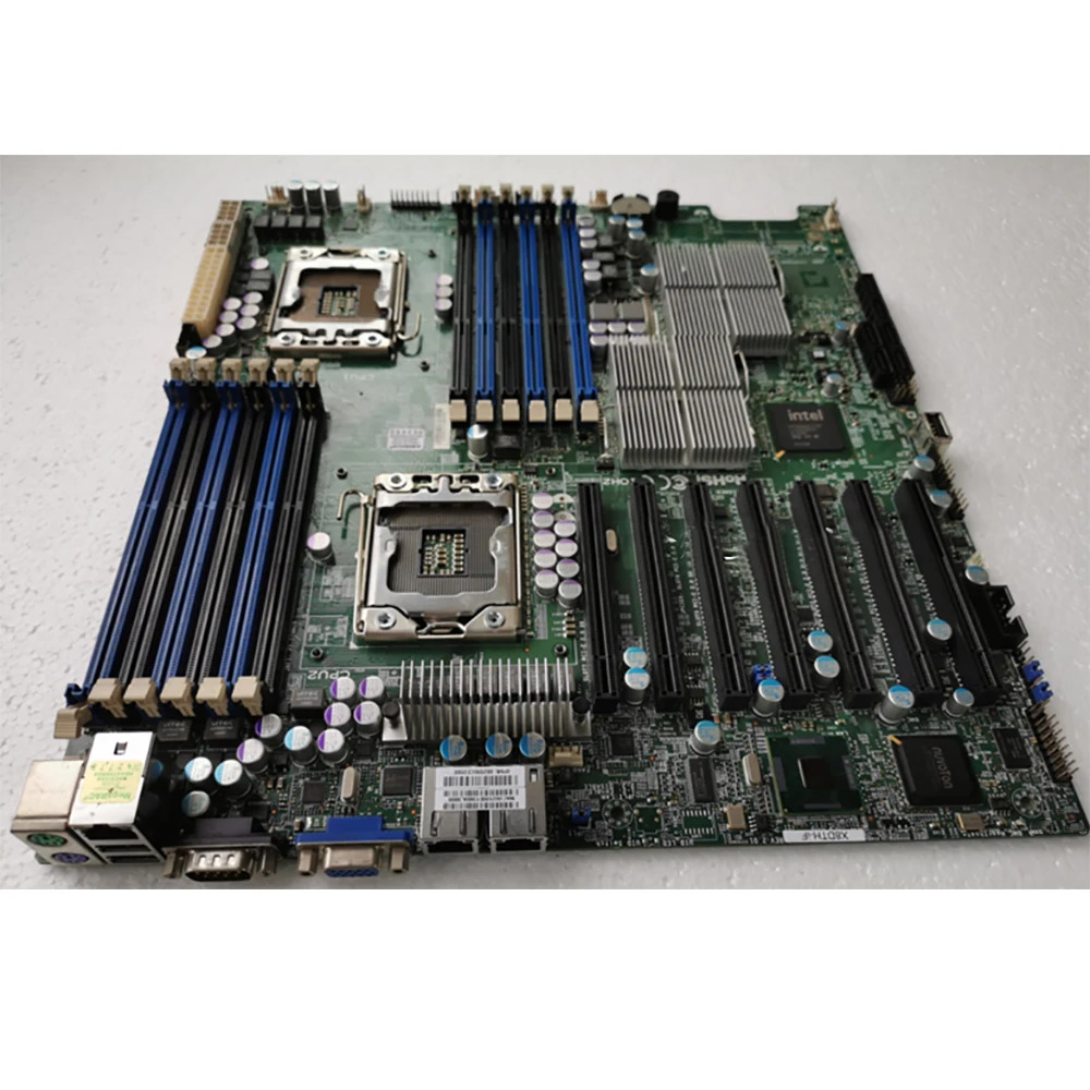 Supermicro 서버 마더보드 Xeon 프로세서 5600/5500 시리즈 DDR3 SATA2 PCI-E 2.0 듀얼 포트 기가비트 이더넷 IPMI X8DTH-IF