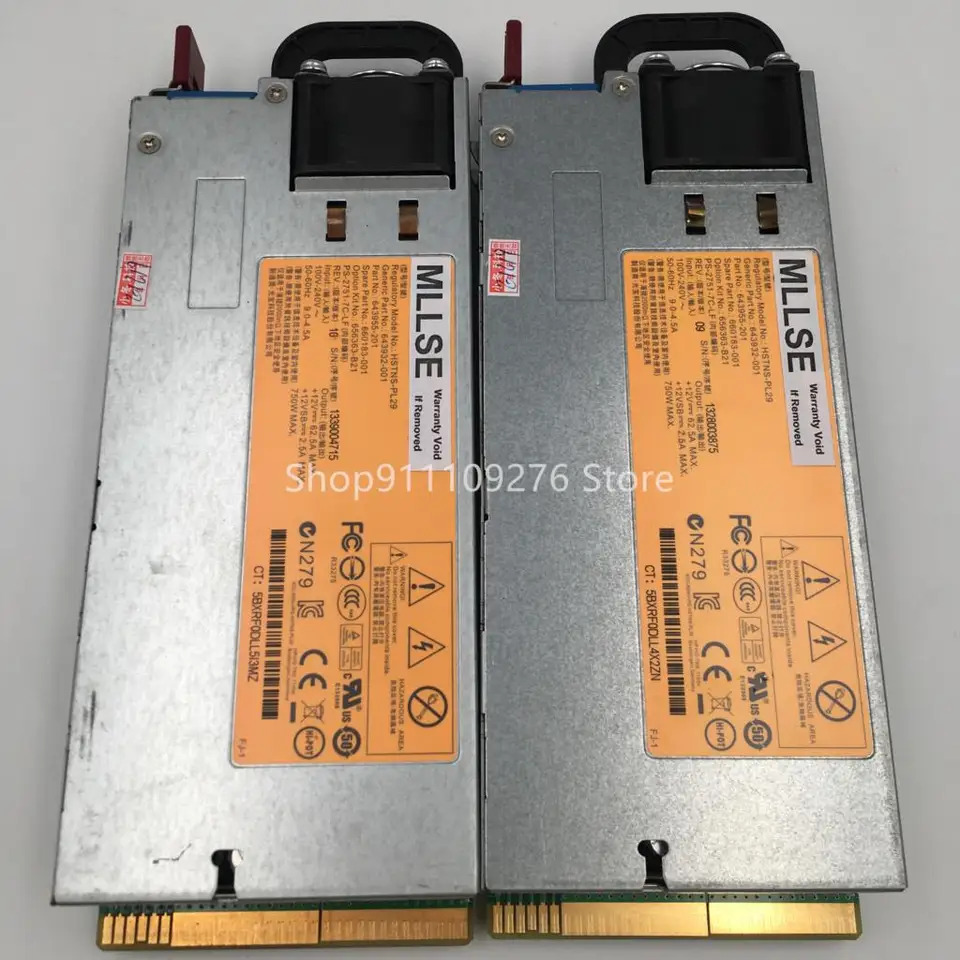 hp호환 380G8 오리지널 리퍼 PSU 서버 전원공급장치 HSTNS-PL29 643932-001 643955-201 660183-001 656363-B21