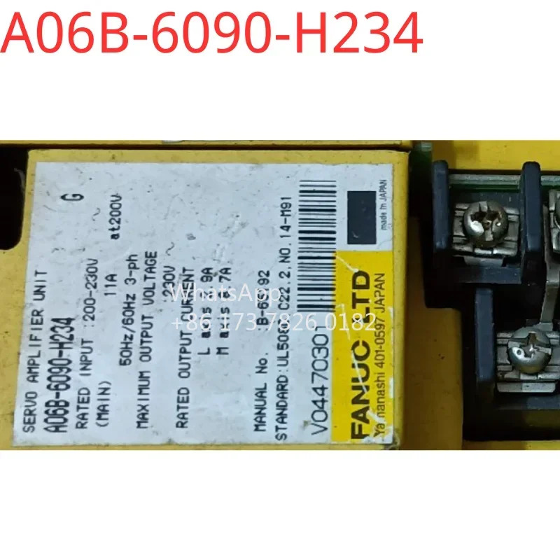 A06B-6090-H234 리퍼 완료상태