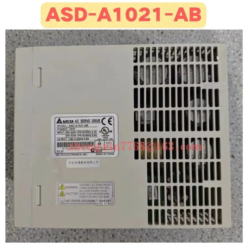 리퍼 서보 드라이브 ASD-A1021-AB ASD A1021 AB 정상 기능 완료