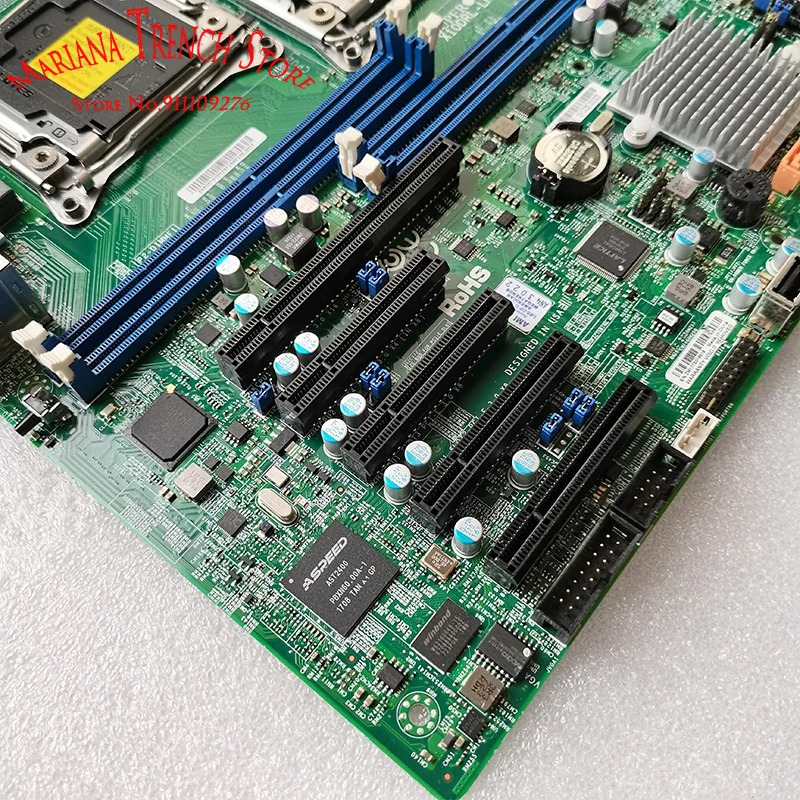 슈퍼마이크로 쿼드 1GbE LAN 마더보드X10DRL-LN4 LGA2011 E5-2600 v4 v3 패밀리 DDR4 포함I350 GbE