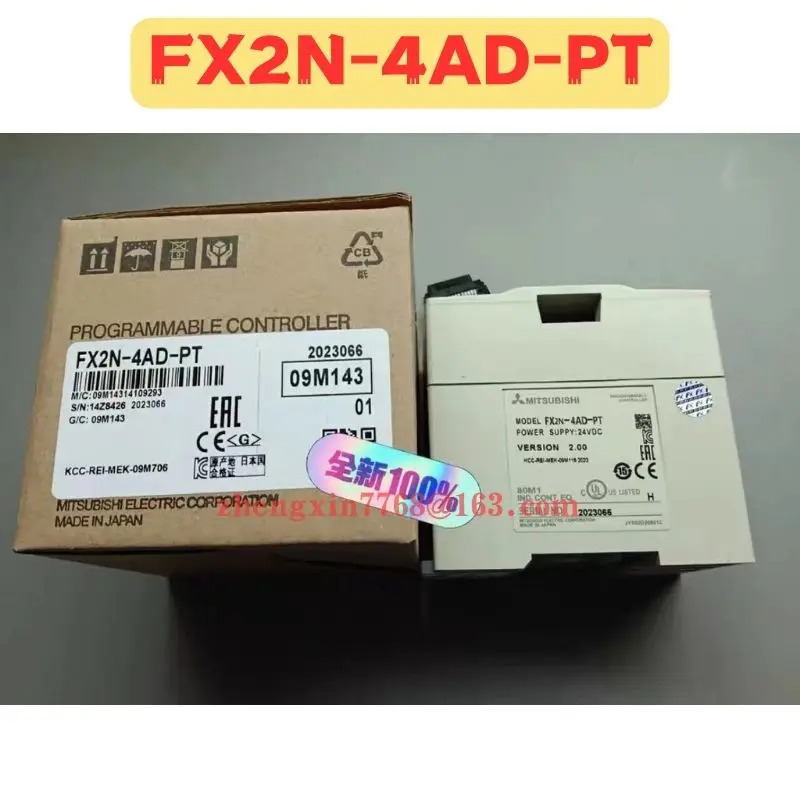 FX2N 4AD PT PLC 모듈 오리지널 FX2N-4AD-PT 신