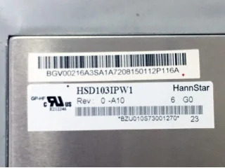 HSD103IPW1-A10 LCD 디스플레이 화면 HSD103IPW1