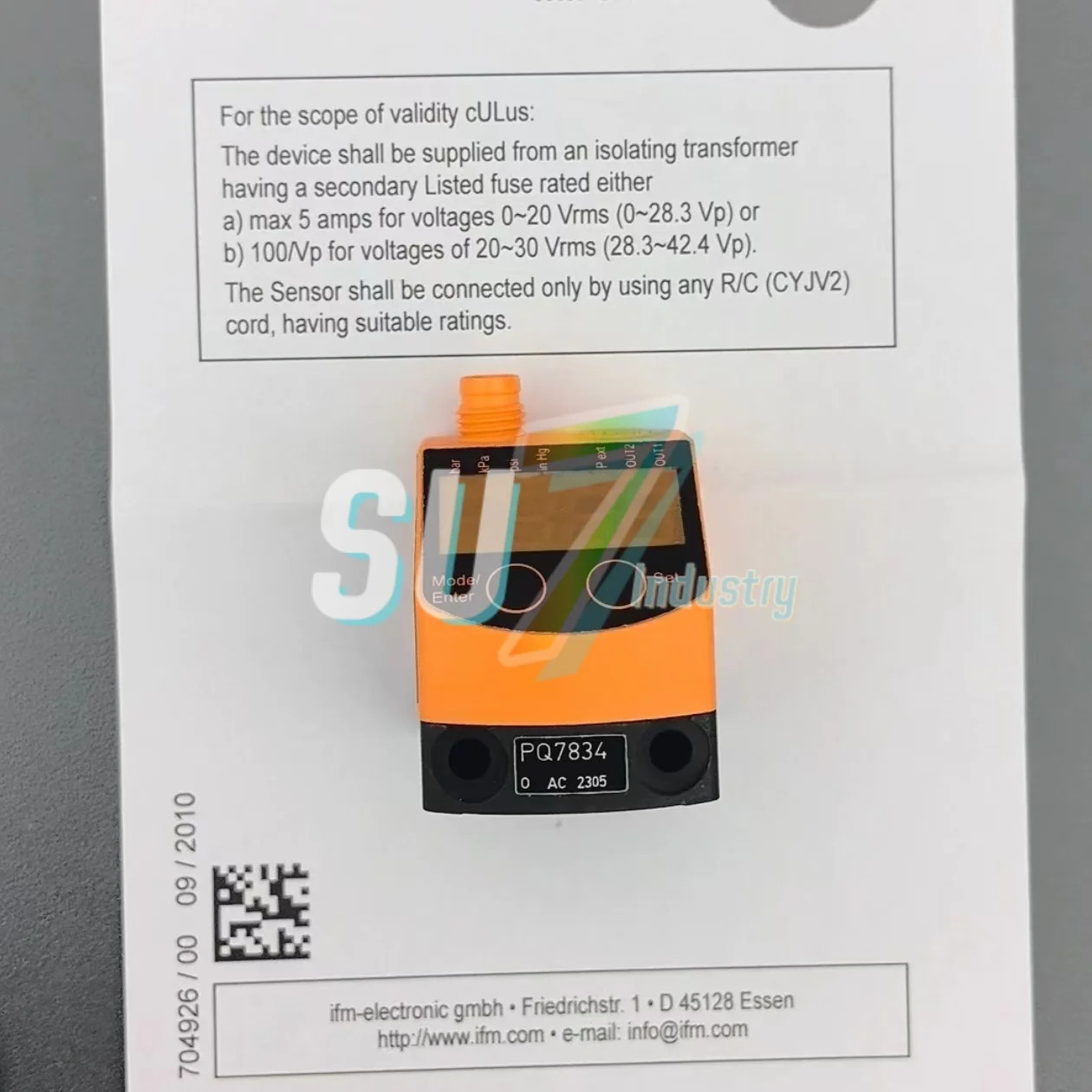 PN7571 PQ7834 압력센서 새