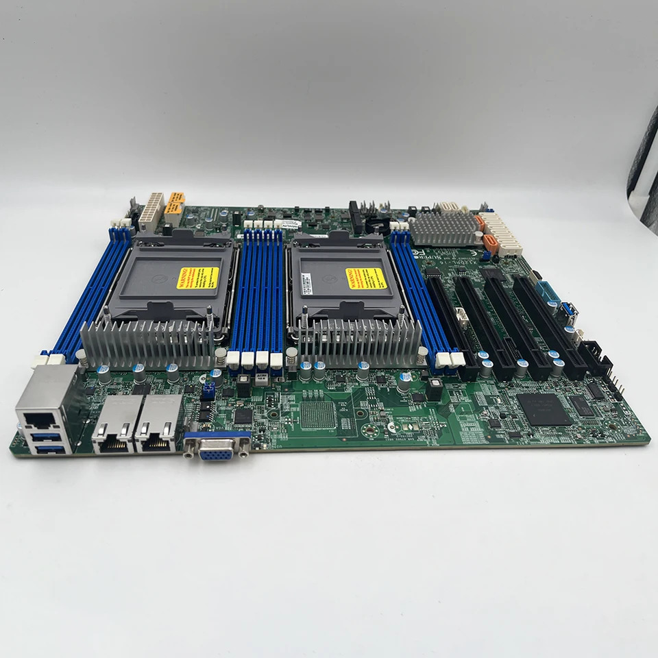 Supermicro C621A LGA-4189 DDR4-3200MHz 양방향 서버 마더보드 12XSATA 3 256GB X12DPL-i6
