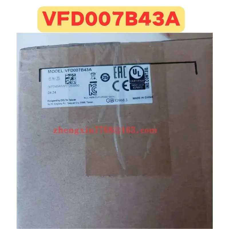 오리지널 주파수 변환기 VFD007B43A