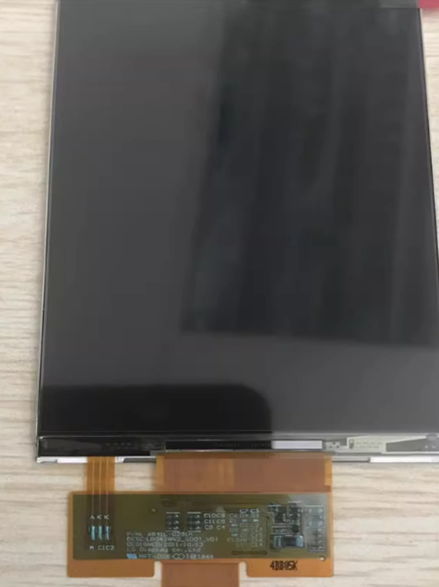 LB043WV2-SD01 LCD 디스플레이 스크린 패널 4.3 인치