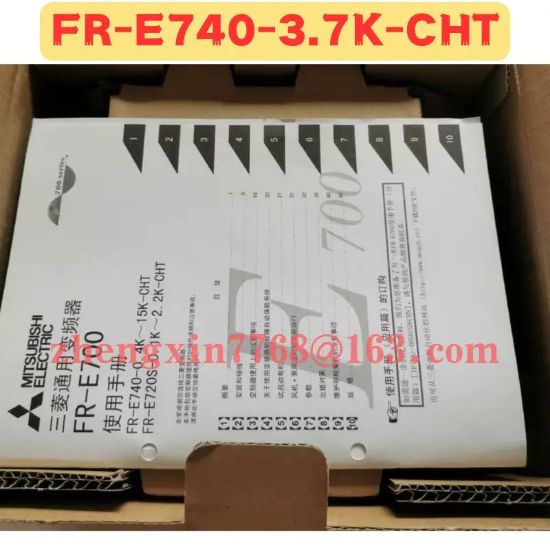 오리지널 FR-E740-3.7K-CHT 주파수 변환기 신
