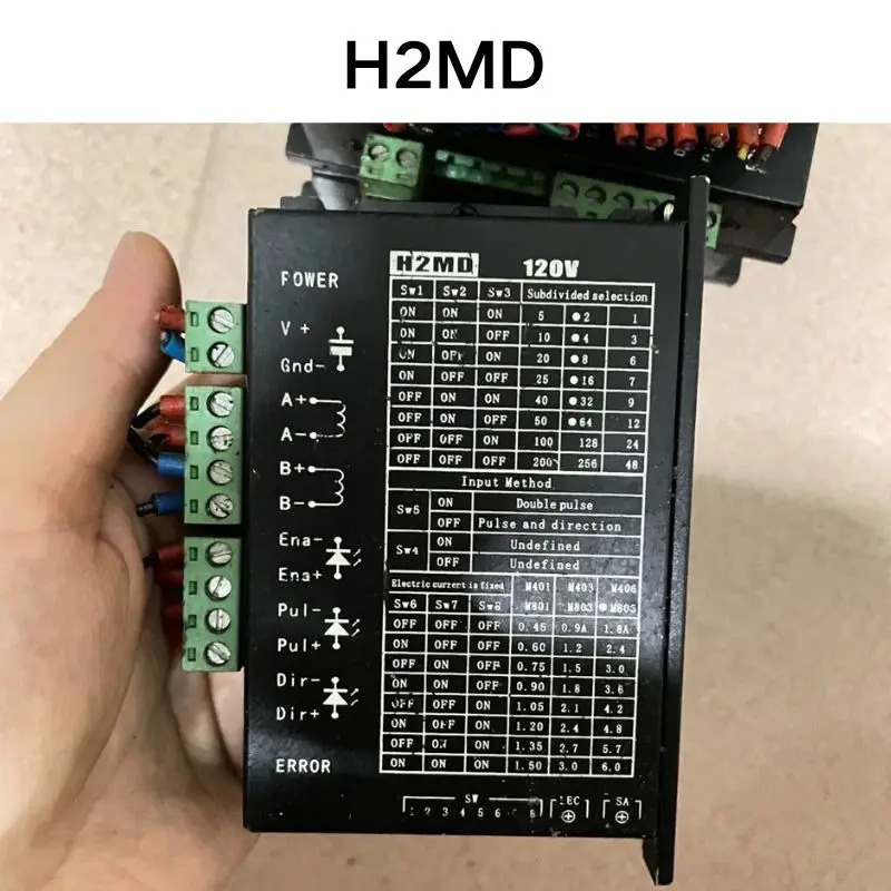 스텝퍼 모터 드라이버 간접 리퍼 OK H2MD