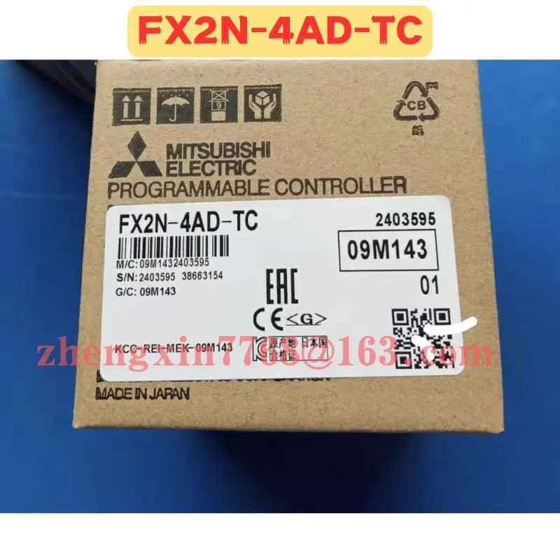 오리지널 FX2N-4AD-TC FX2N 4AD TC 모듈 신