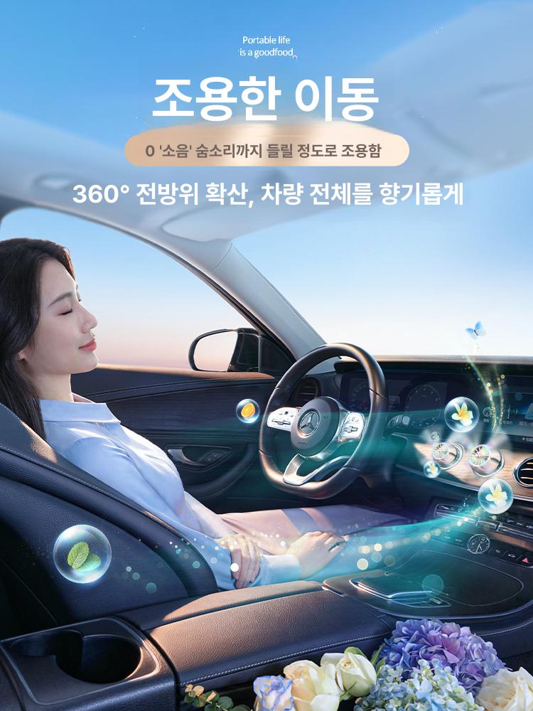 차량용 프로펠러 방향제 날개 비행기 송풍구 디퓨저 바다향 에어컨 콘센트 - 상세 이미지 4