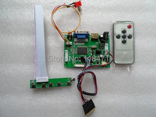 N070ICG-LD1 IPS LCD 스크린 원격 HDMI VGA 2 컨트롤러 보드 VS-TY2662-V1 1280x800 7 인치