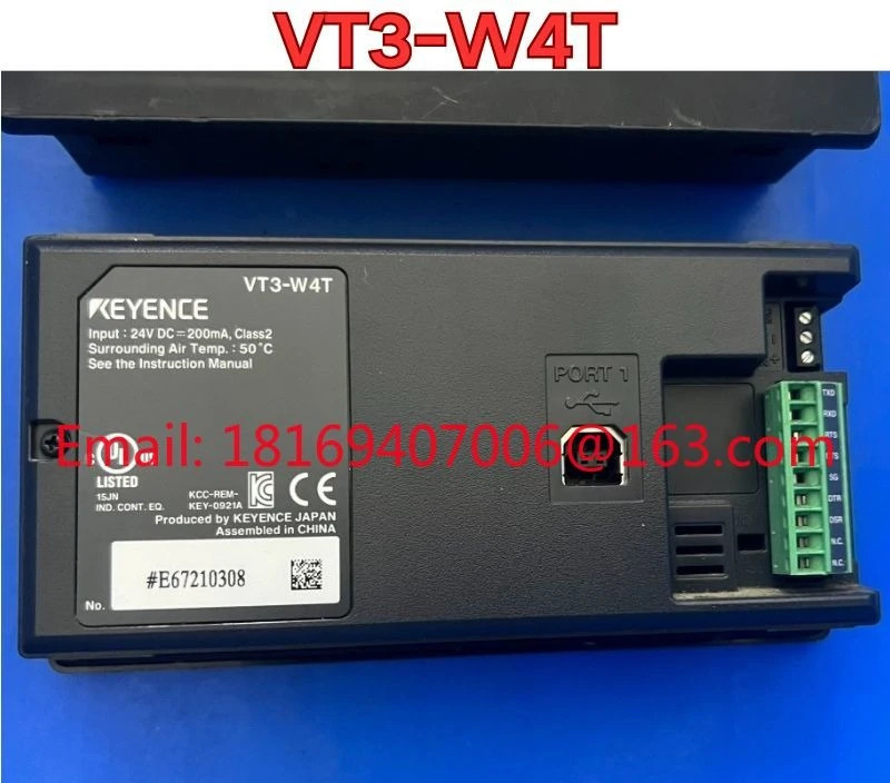 리퍼 VT3-W4T 터치스크린 기능 리퍼는 정상