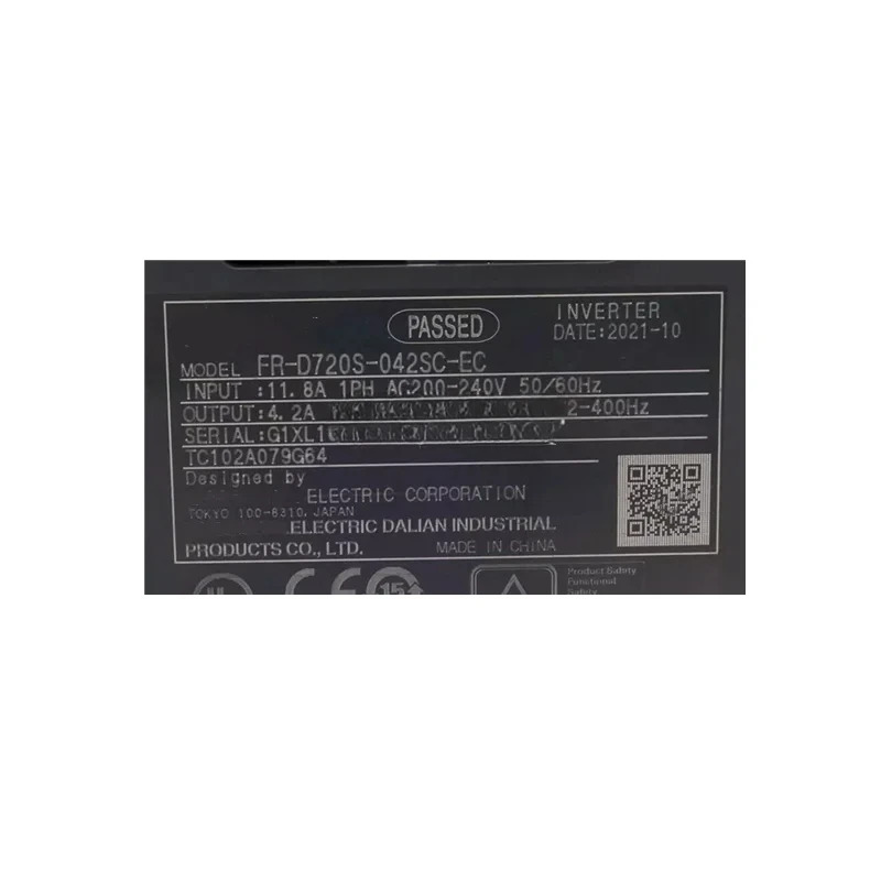 700 시리즈 인버터 FR-D720S-042SC-EC 주세요