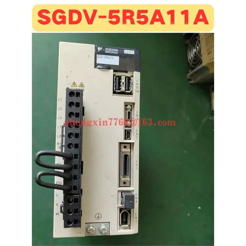 리퍼 서보 드라이브 SGDV-5R5A11A 정상 기능 완료 SGDV 5R5A11A