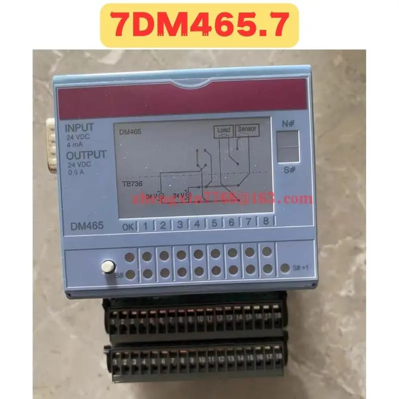오리지널 PLC 모듈 7DM465.7 신