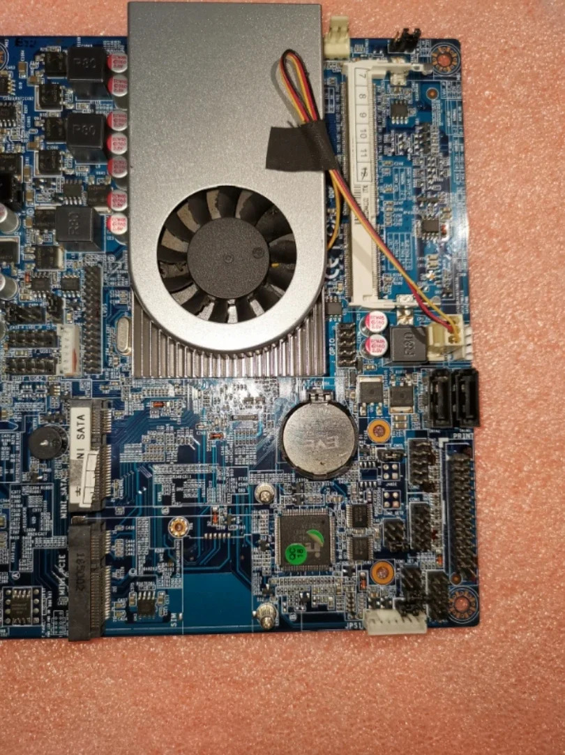 ITX-1037T-2CH 초박형 저전력 소모 고성능 제어 캐셔 광고 POS 기계 메보드 1037U