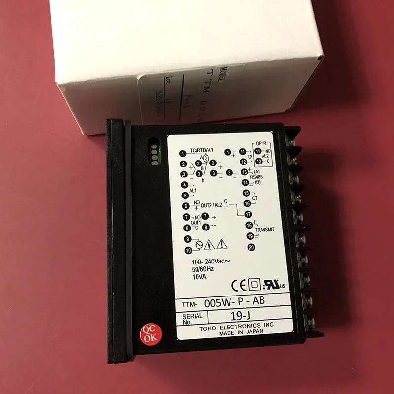 일본 도호 TTM-005W-P-AB TTM-005-P-AB 온도조절기 대체