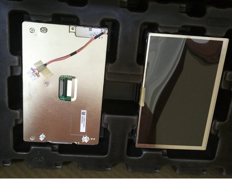 TFT LCD 패널 LQ080Y5DR01 800 RGB x 480 WVGA 투과 디스플레이 등급 A 8.0 인치