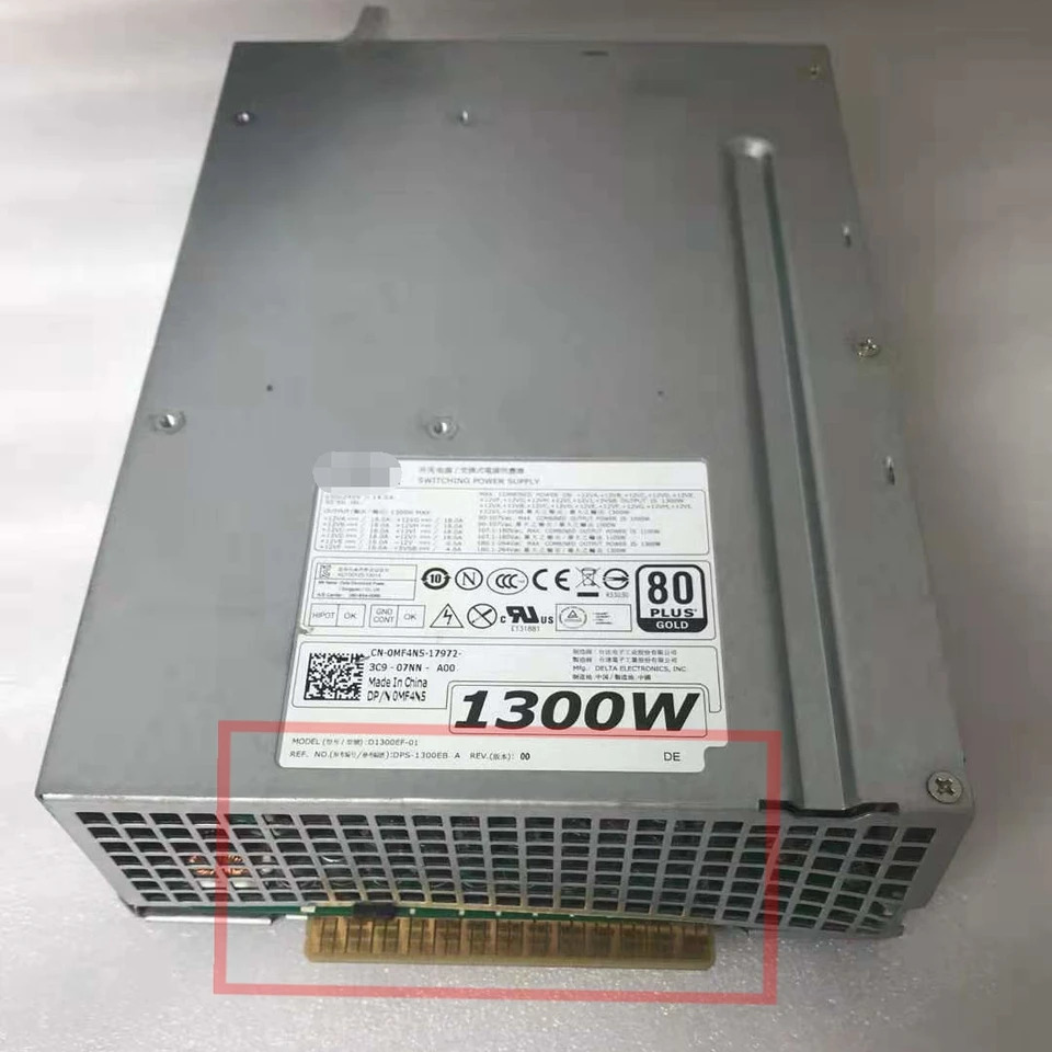 D1300EF-00 워크스테이션 전원공급장치H3HY3 D1300EF-01 MF4N5 D1300EF-02 V5K16 DELL T7600 T7810 T7910