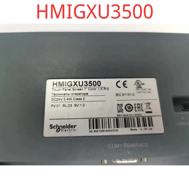 리퍼 OK 디스플레이 HMIGXU3500 머신 인터페이스