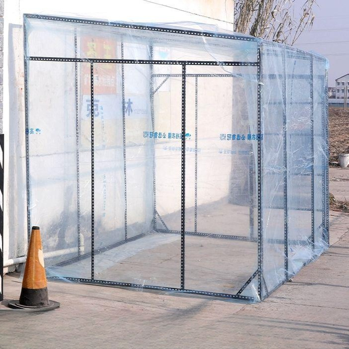 조립식 천막 간이 그늘막 방풍 투명텐트 임시 쉘터 높이 행사용 - 상품 이미지