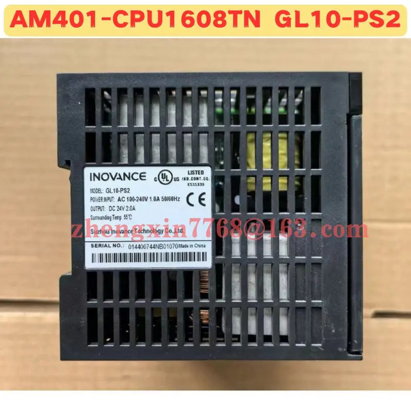 리퍼 컨트롤러 AM401-CPU1608TN 전원 모듈 GL10-PS2 A 세트 정상 기능 완료