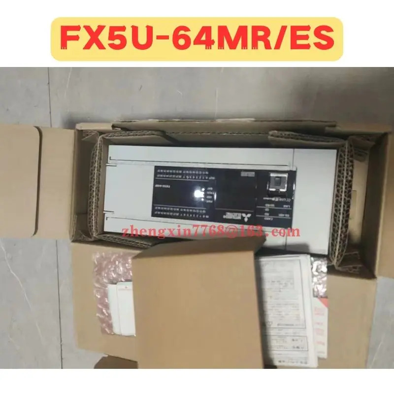 오리지널 FX5U-64MR ES PLC 모듈 FX5U 64MR 신