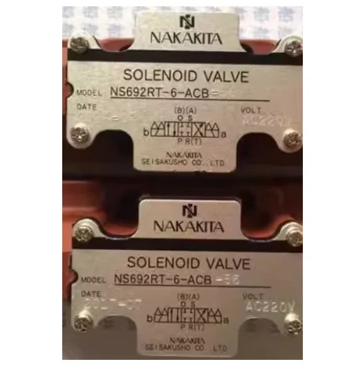 NAKAKITA 솔레노이드 밸브 NS692R-6-ACB-50A NS692R-6-AGB-50A NS692RT-6-AGB-54 NS692RT-6-ACB-54 NS692RT-6-AGB