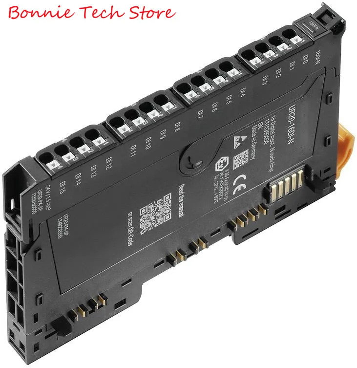Weidmuller 원격 I/O 모듈1315390000 IP20 디지털 신호 입력 16 채널 UR20-16DI-N