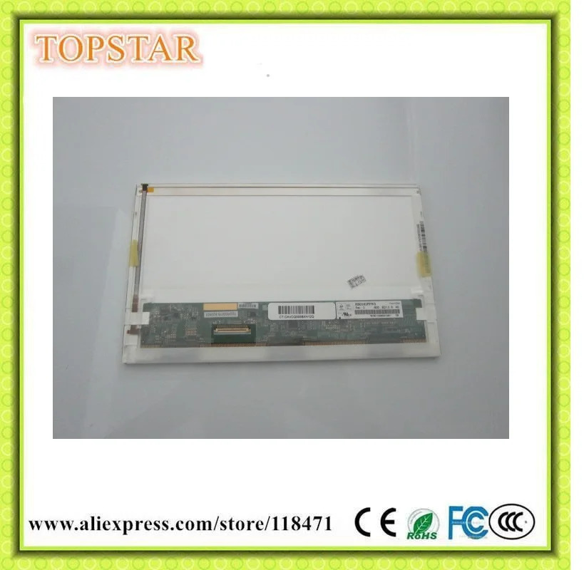 TFT LCD 패널 HSD101PFW2-B00 1024 RGB x 600 WSVGA LVDS 디스플레이 WLED 스크린 10.1 인치 1ch6 비트