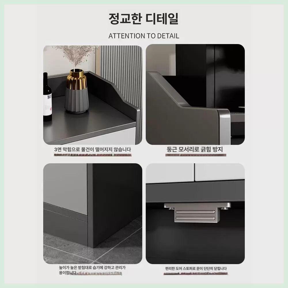 선반 카페반납대 셀프 퇴식대 서비스테이블 업소용 분리수거함 커피 패스트푸드 리턴 - 상세 이미지 4