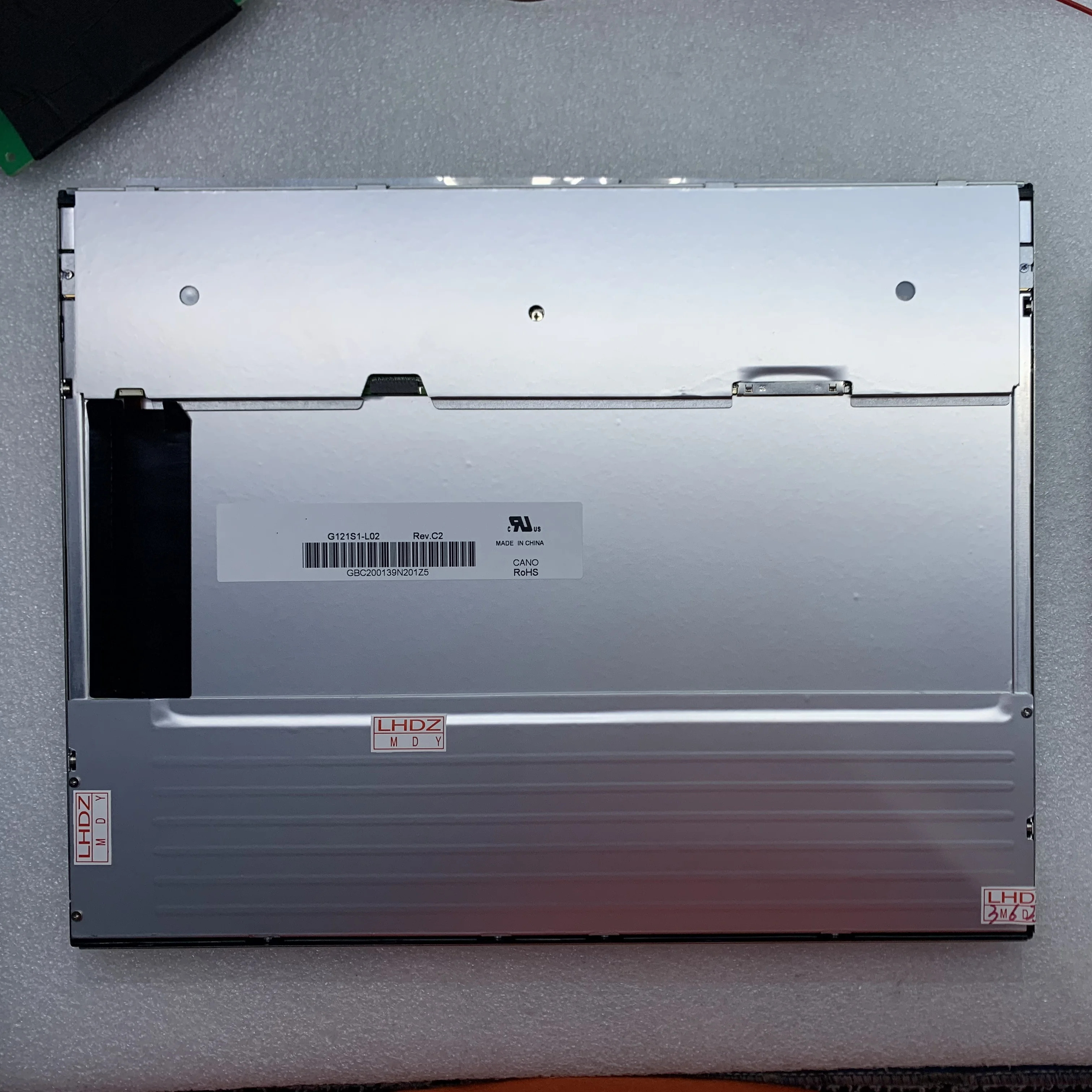 G121S1-L02 12.1인치 LCD 디스플레이 화면 패널