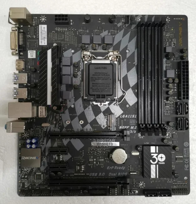 BIOSTAR TB250-BTC B150M H170 H110 메보드 1151 핀 지원 대