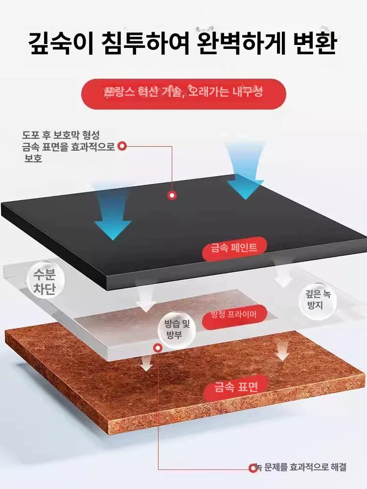 공업용 수성 녹제거페인트 부식 프라이머 도료 코팅 산업용 방청페인트 녹제거제 - 상세 이미지 2