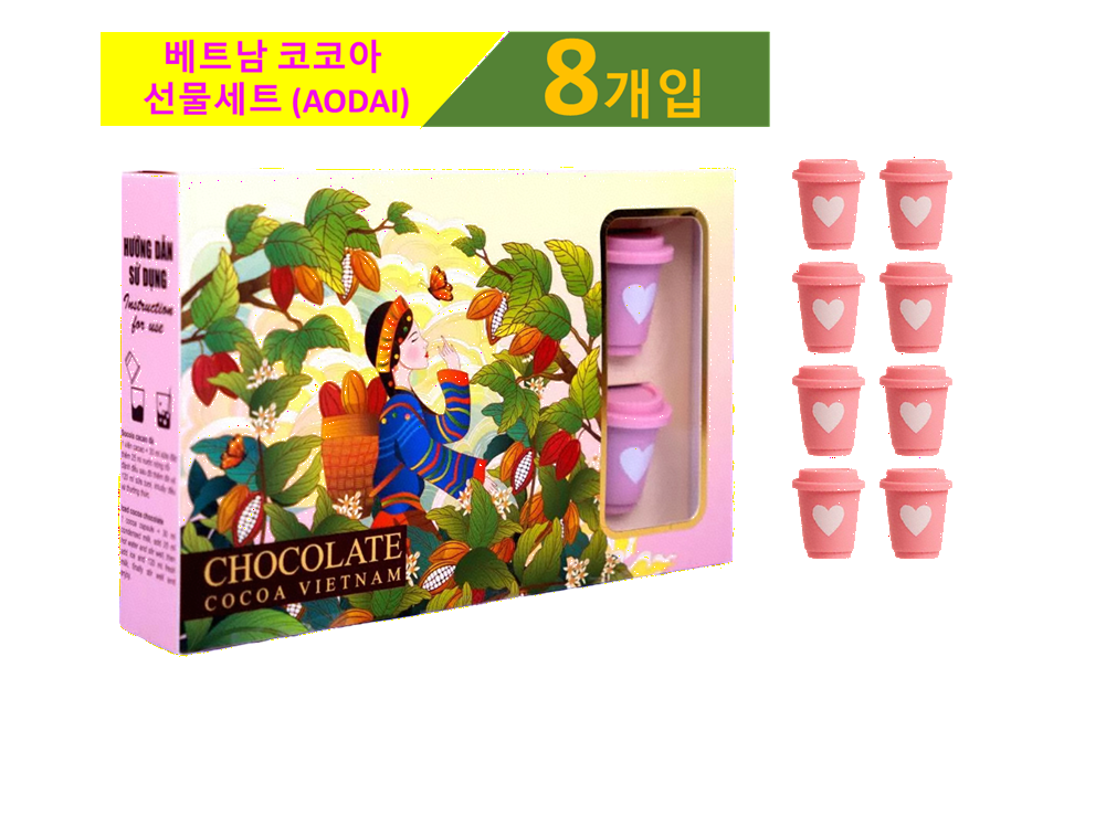 베트남커피 선물 세트 코코아 카카오가루 파우더 분말 초코 라떼 인스턴트 AODAI - 상품 이미지