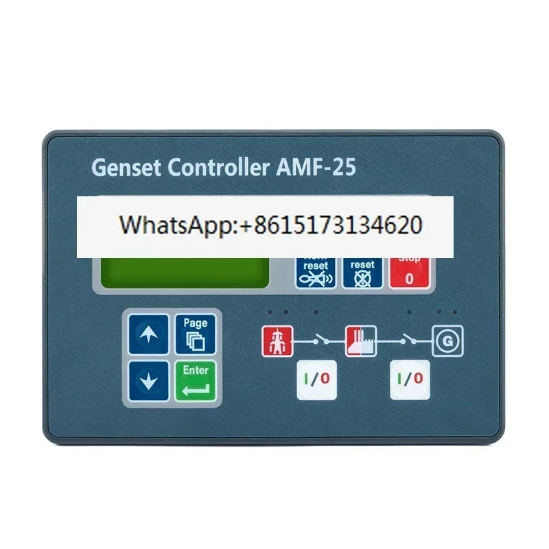 발전기 모듈 AMF25 자동 주요 오류 보드 호환 R232 AMF CAN 통신 인터페이스 Genset 컨트롤러