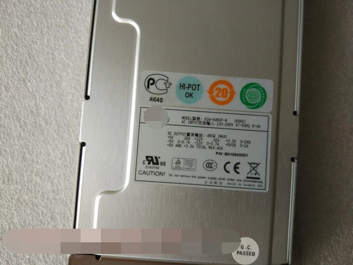 R2W-6460P 모듈 케이지 R2W-6460P-R 고효율 서버 전원공급장치 ONE 전체 유닛
