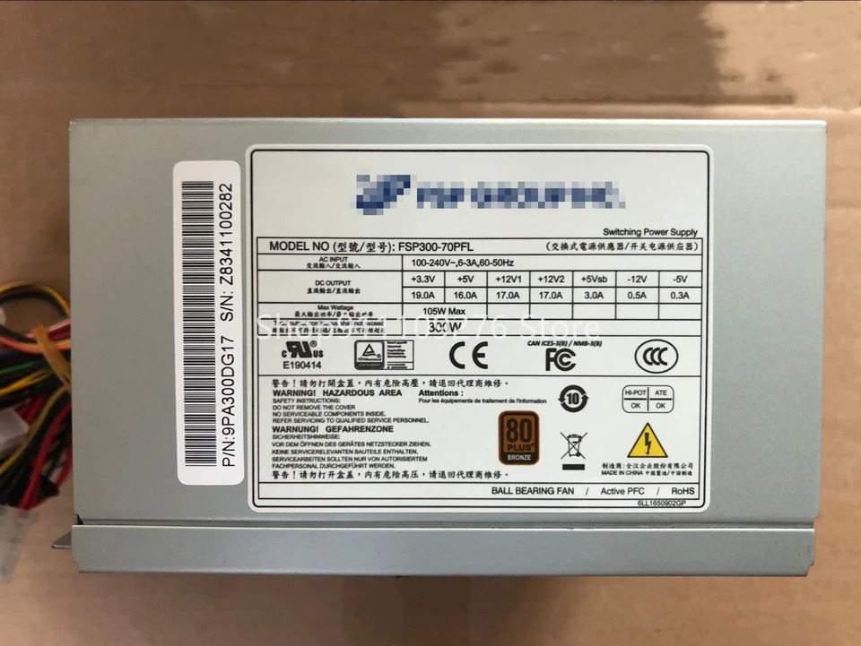 산업제어 전원공급장치 FSP300-70PFL 리퍼 PSU