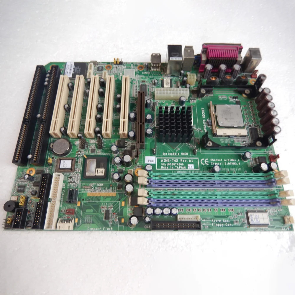 ADVANTECH AIMB-742 REV A1 A2산업제어 보드 서버 마더보드