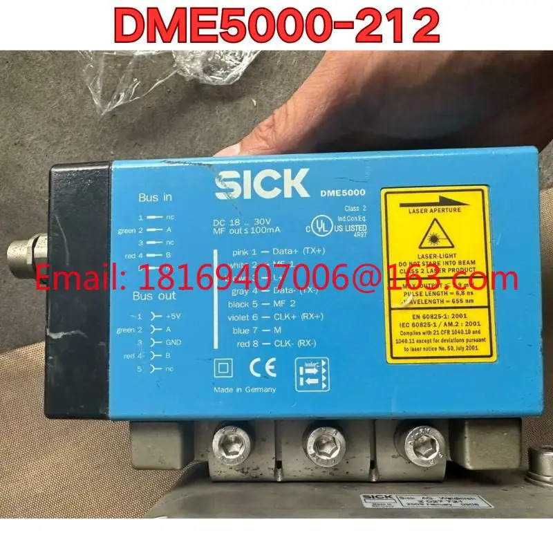 리퍼 DME5000-212 센서 기능 리퍼는 정상