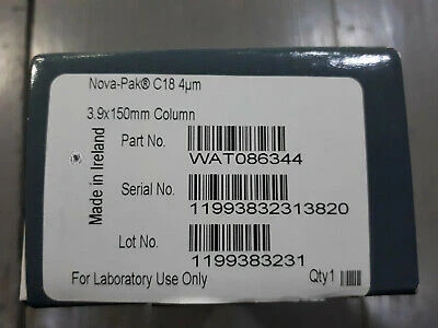 Waters Nova-Pak C18 럼4um 3.9X150mm WAT086344
