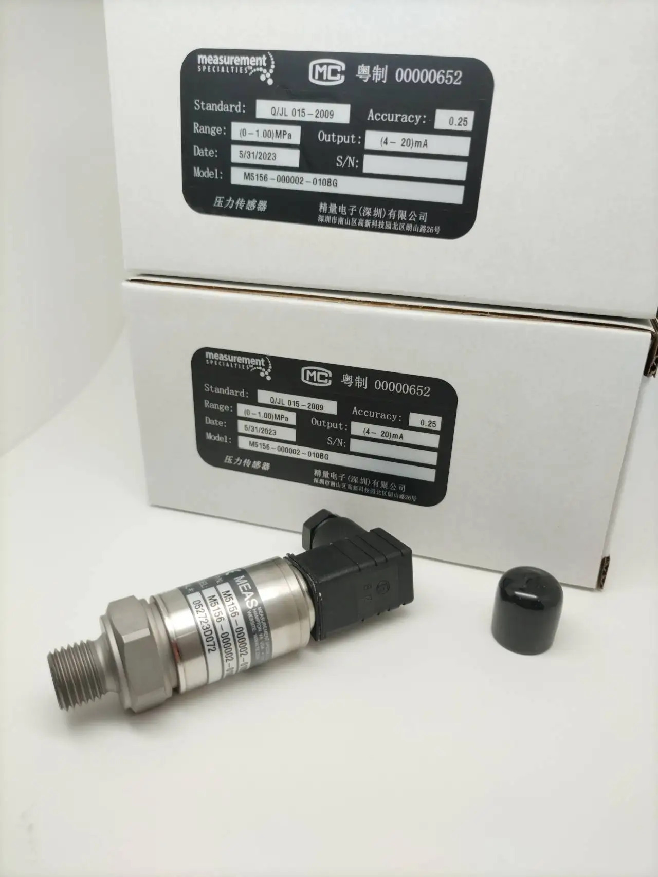 M5156-000002-400BG MEAS 산업등급 압력센서 오리지널