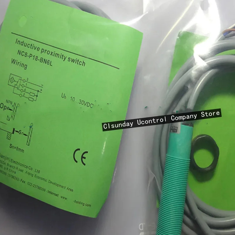 2PCS 스위치 LNC8-M18-CP6L NC8-P18-ON6L NC8-P18-OP6L NC8-P18-ON6L-Q12 NC8-P18-O NC8-P18-CSA3L-Q12P6L-Q1