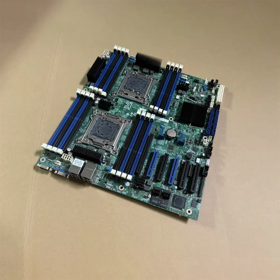 S2600CP X79 LGA 2011 E5-2680 서버 마더보드