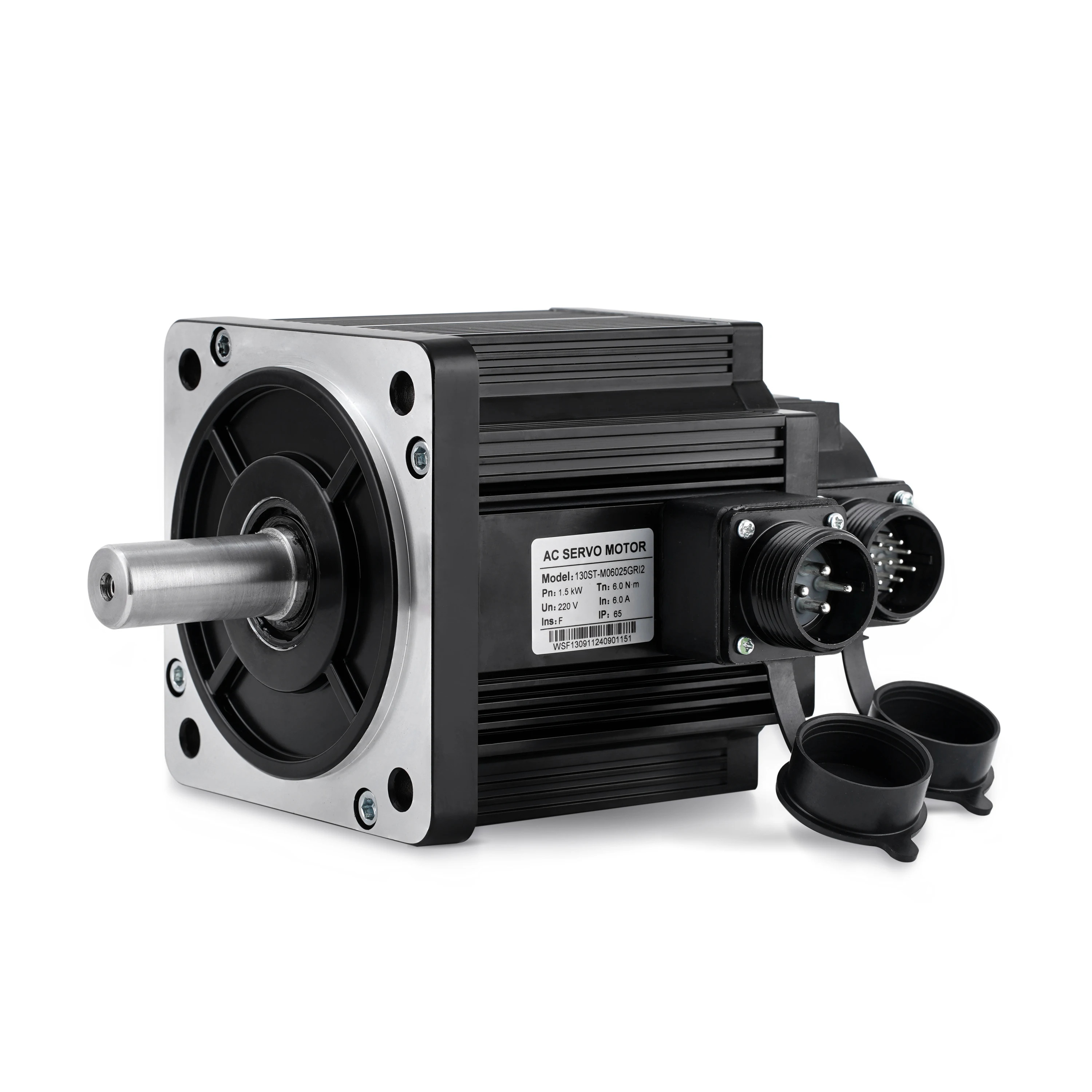 2025년형 성능 1500W 220V AC 서보모터 드라이브 키트 9.6Nm 토크 단상 1500rpm CNC 라우터 인쇄기계용